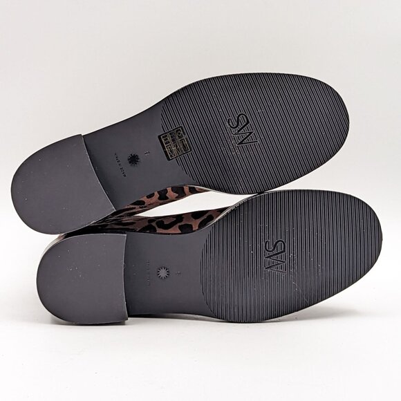 Stuart Weitzman Women Sondra Leopard Print Calf Hair Combat Boots Size 8 - Picture 5 of 8